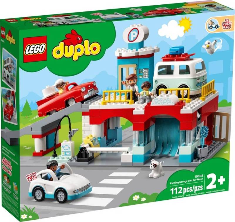 Конструктор LEGO Duplo "Гараж і автомийка" арт.10948