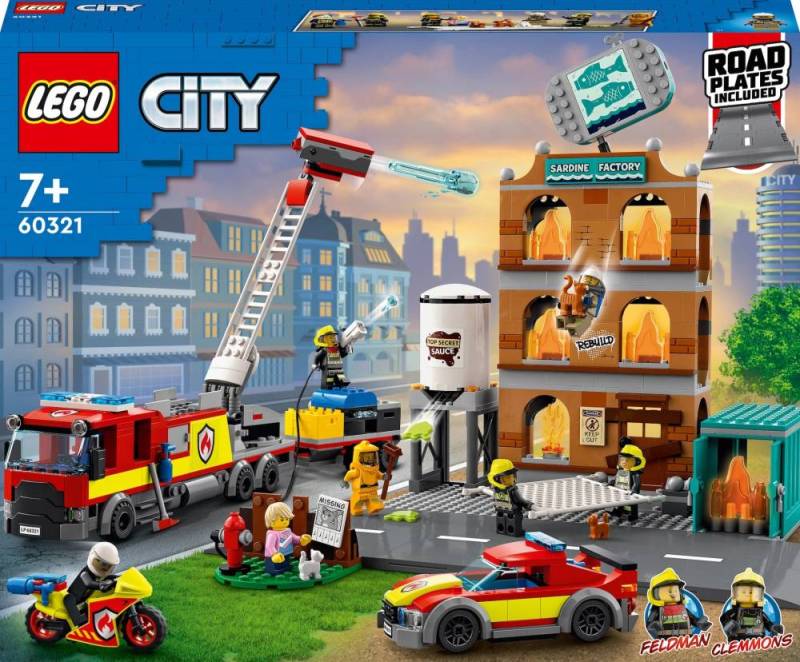 Конструктор LEGO City "Пожежна бригада" арт.60321