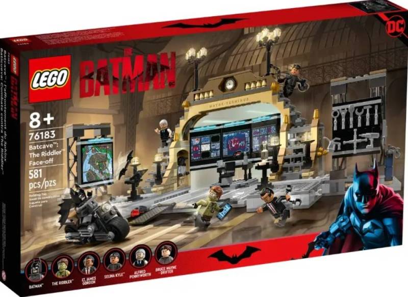 Конструктор LEGO Super Heroes "Печера Бетмена: сутичка із Загадником" арт.76183
