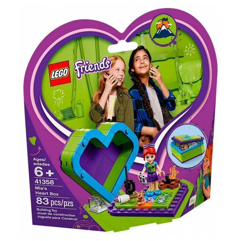 Конструктор LEGO Friends "Коробка-серце з Мією" арт.41358