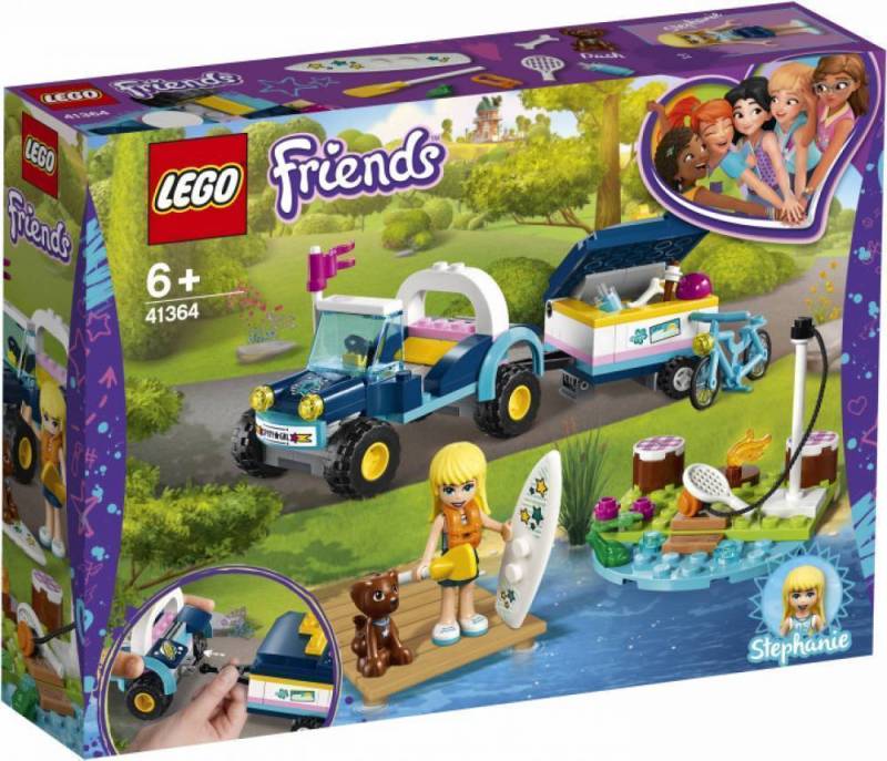 Конструктор LEGO Friends "Багі і трейлер Стефані" арт.41364