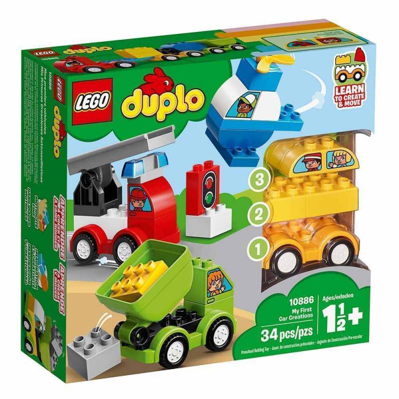 Конструктор LEGO Duplo "Мої перші машини" арт.10886