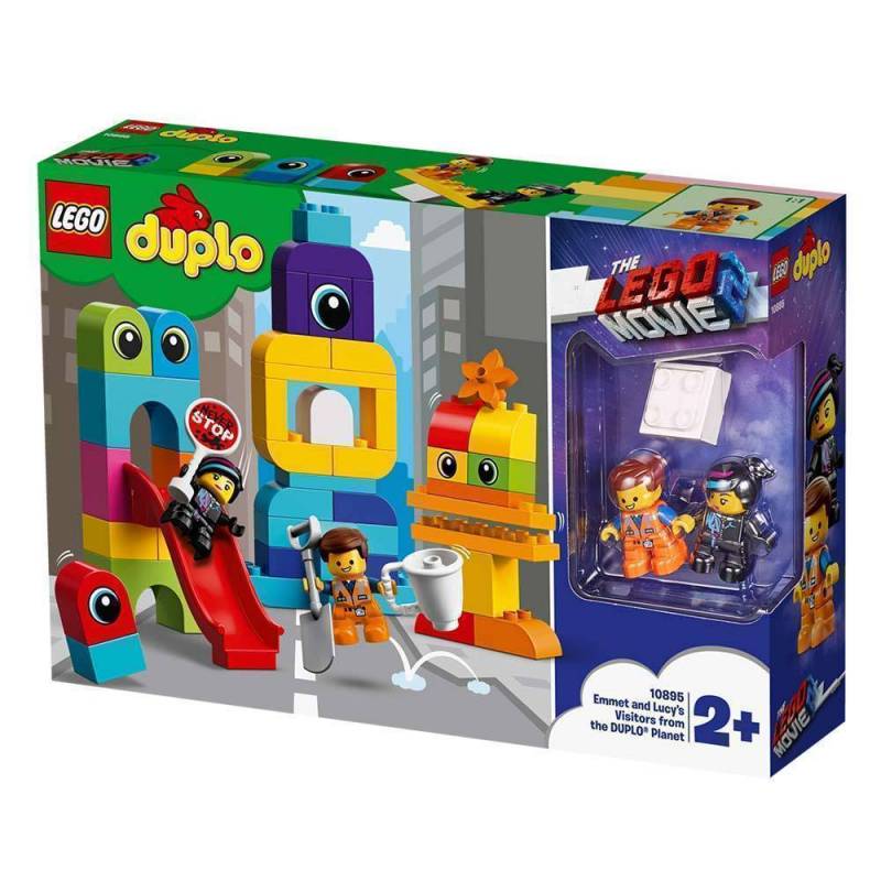 Конструктор LEGO Duplo "Гості Еммета та Люсі з планети" арт.10895