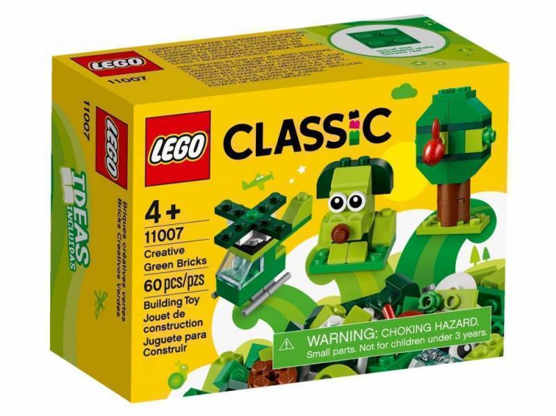 Конструктор LEGO Classic "Зелені кубики для творчості" арт.11007
