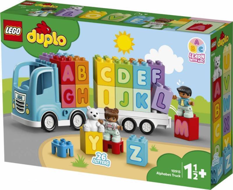 Конструктор LEGO Duplo "Вантажівка з буквами" арт.10915