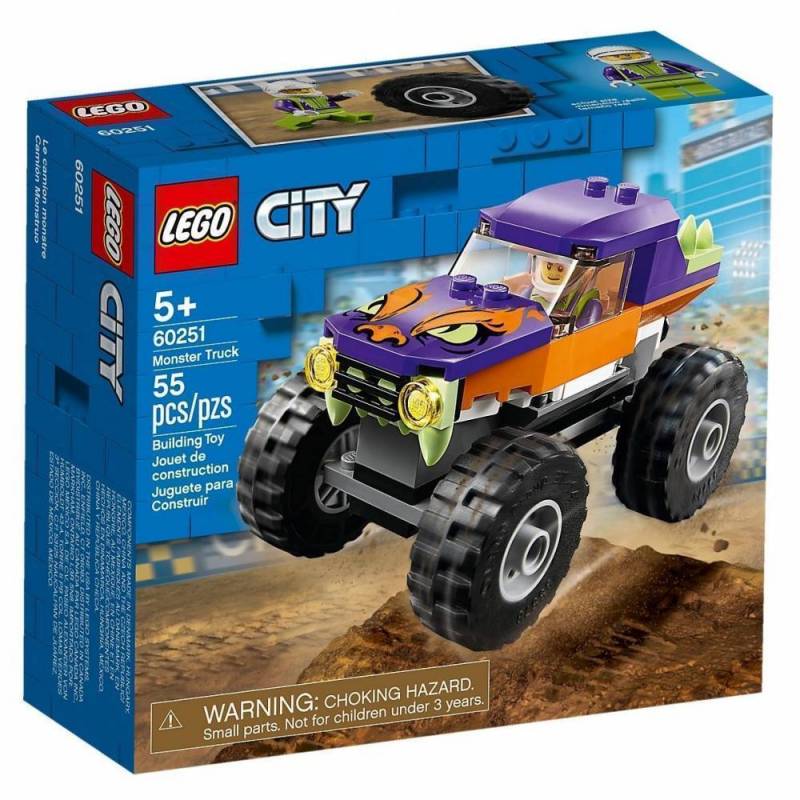 Конструктор LEGO City "Вантажівка-монстр" арт.60251