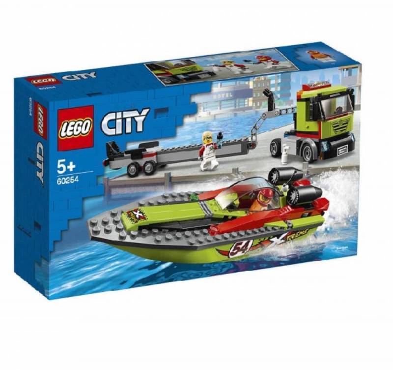 Конструктор LEGO City "Перевізник гоночного катера" арт.60254