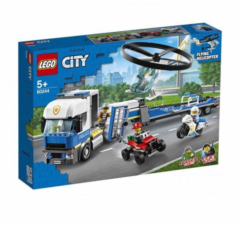 Конструктор LEGO City "Перевезення поліцейського гелікоптера" арт.60244