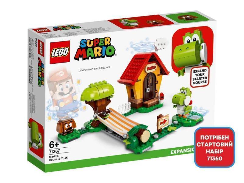 Конструктор LEGO Super Mario "Будинок Маріо і Йоші." Додатковий рівень арт.71367