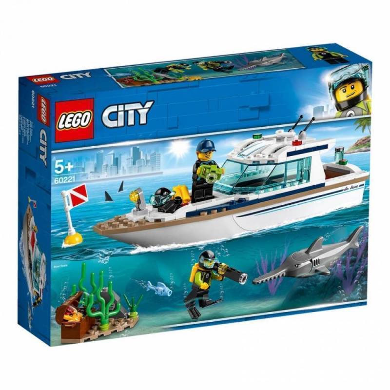 Конструктор LEGO City "Яхта для дайвінгу" арт.60221