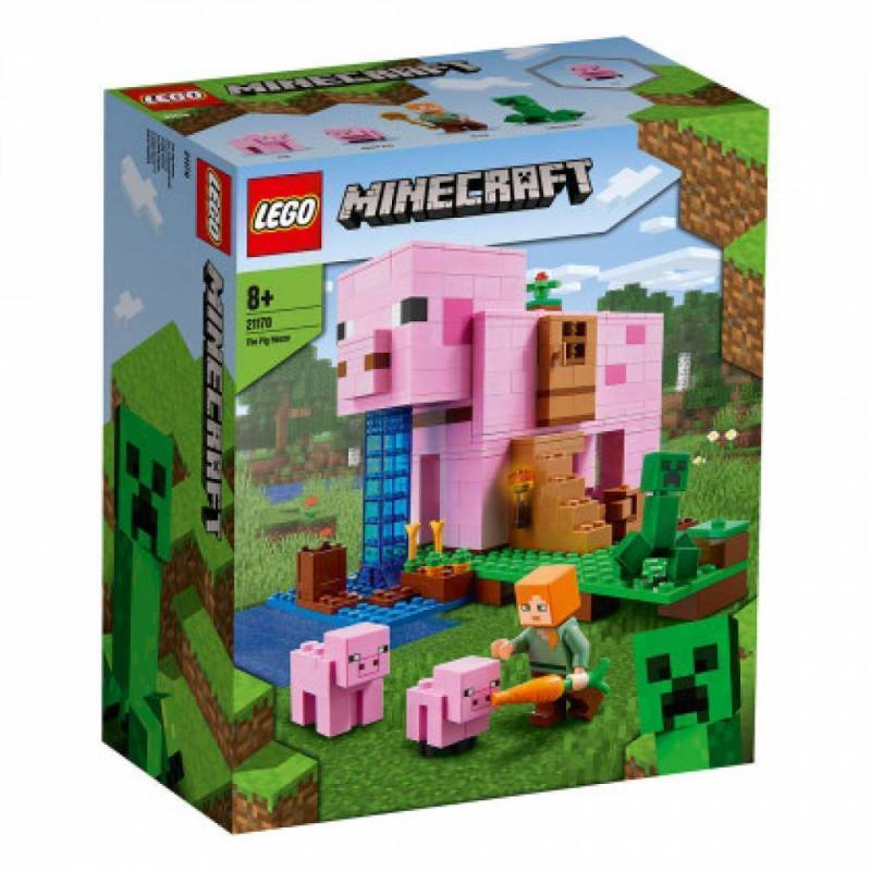 Конструктор LEGO Minecraft "Будинок-свиня" арт.21170