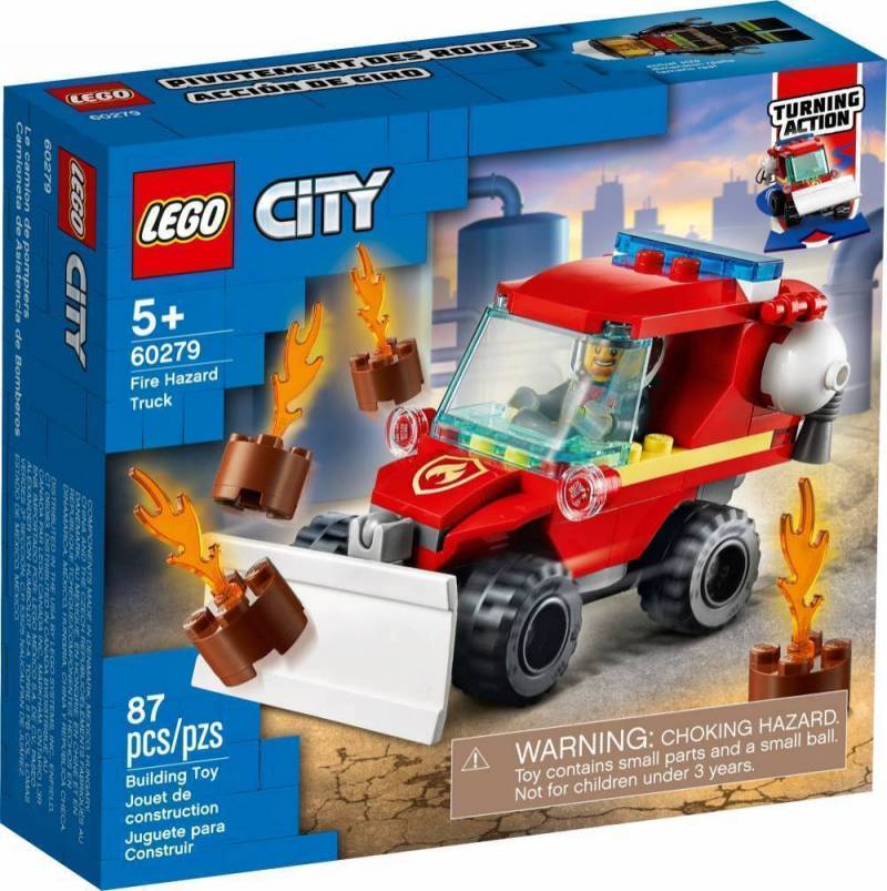 Конструктор LEGO City "Конструктор пожежний пікап" арт.60279
