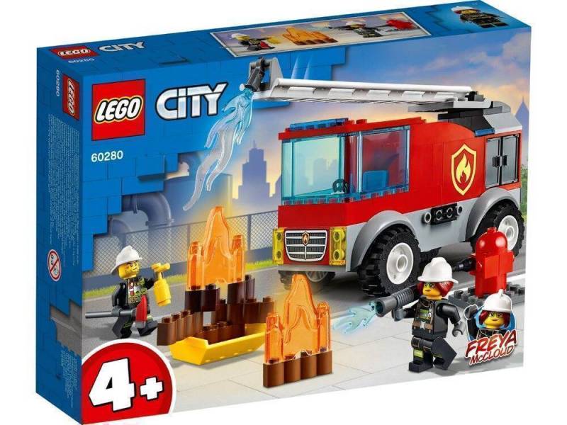 Конструктор LEGO City "Пожежна машина з драбиною" арт.60280