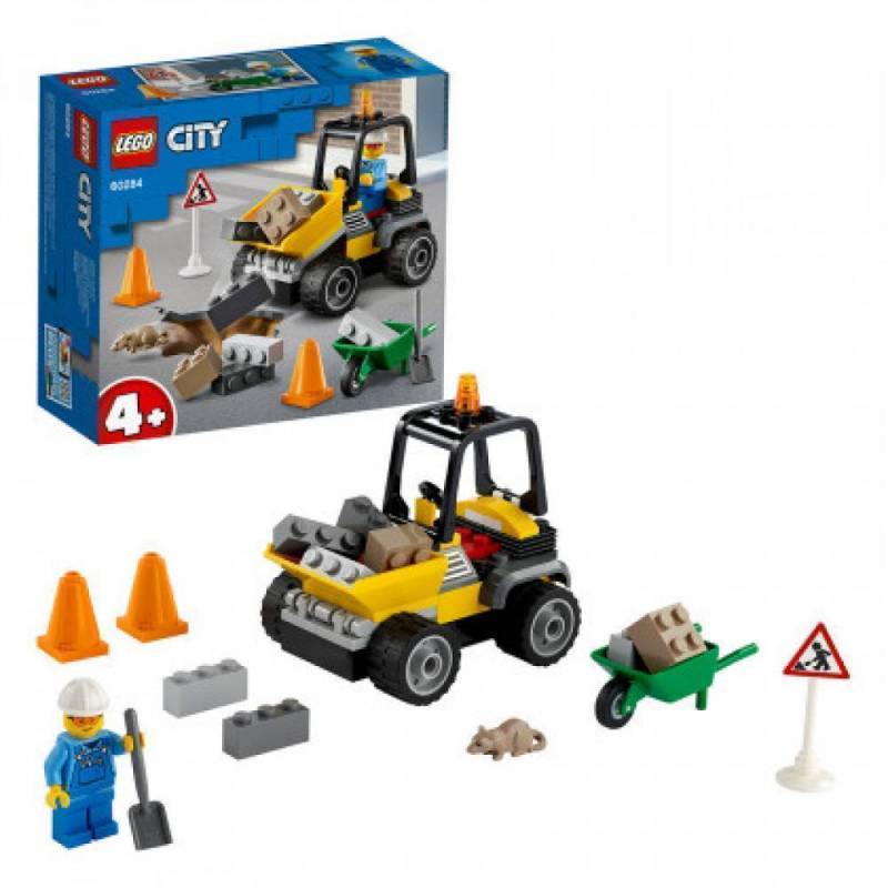 Конструктор LEGO City "Пікап для дорожніх робіт" арт.60284
