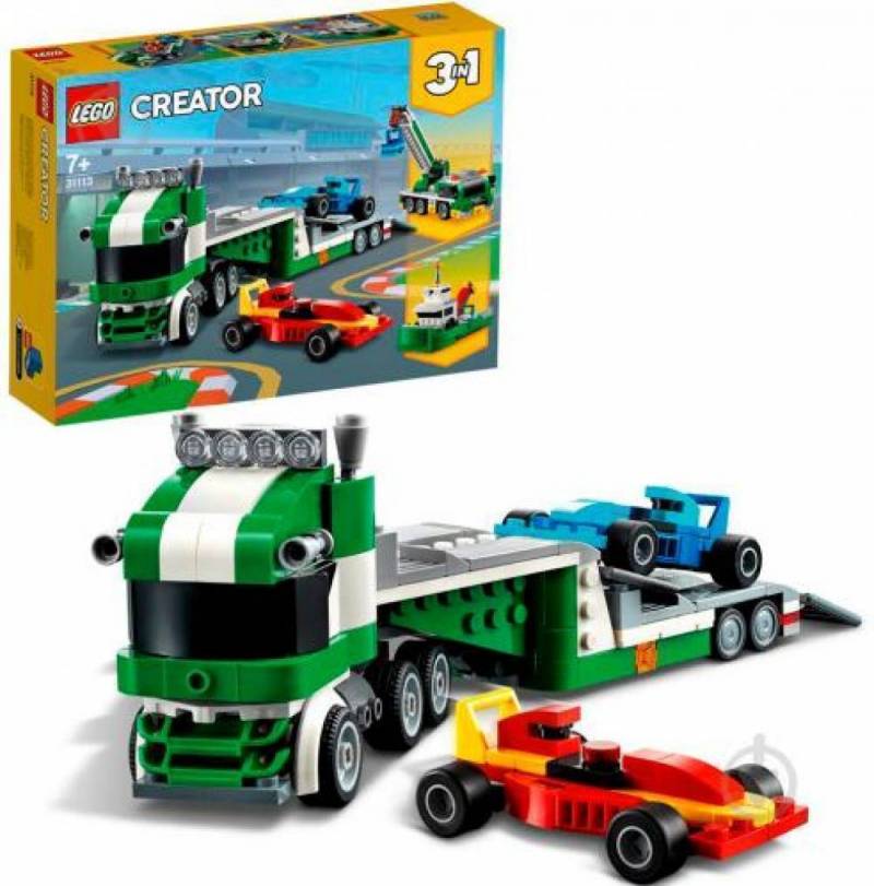Конструктор LEGO Creator "Транспортер гоночних автомобілів" арт.31113