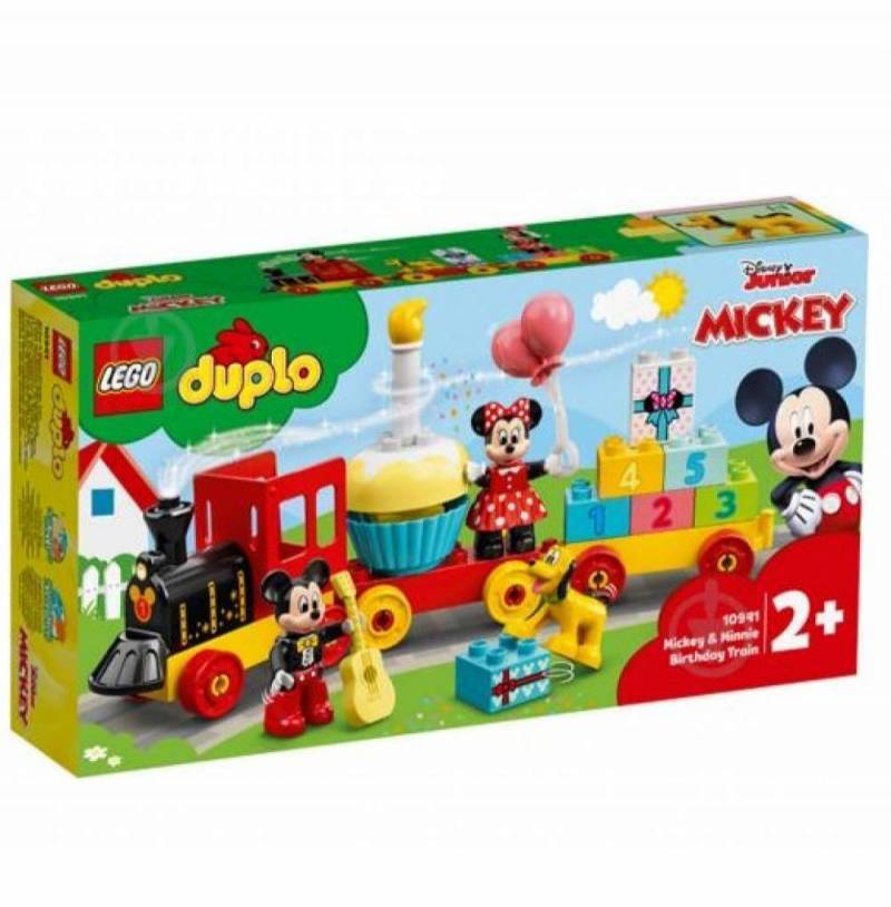 Конструктор LEGO Duplo "Святковий потяг Міккі та Мінні" арт.10941