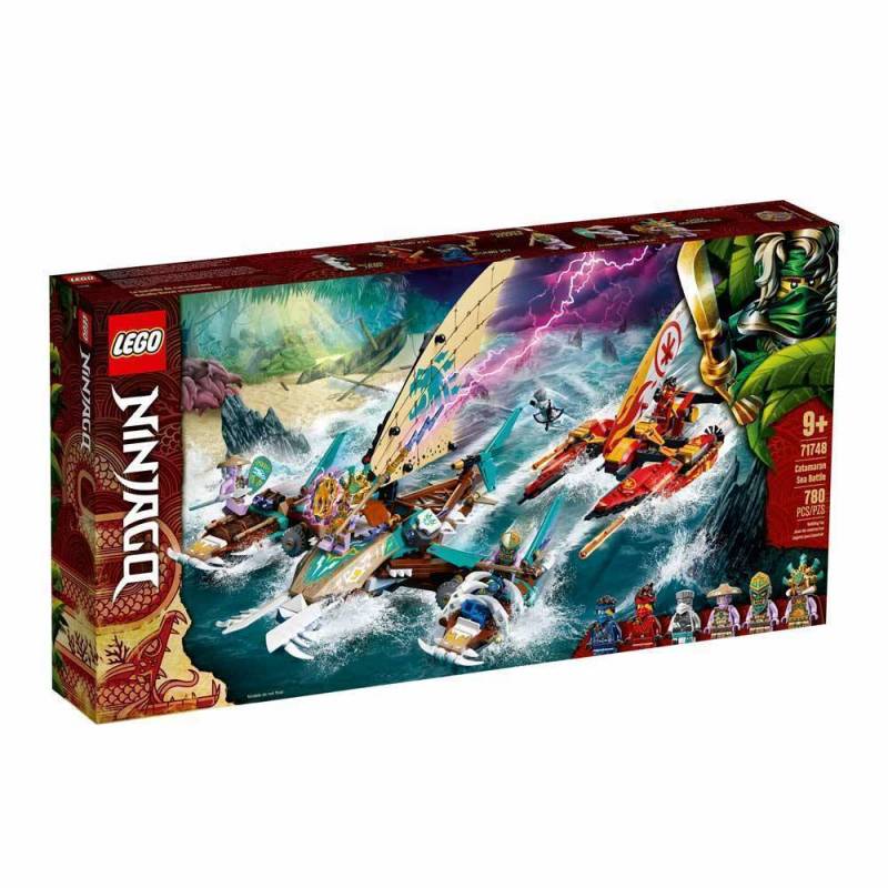 Конструктор LEGO Ninjago "Морський бій на катамаранах" арт.71748