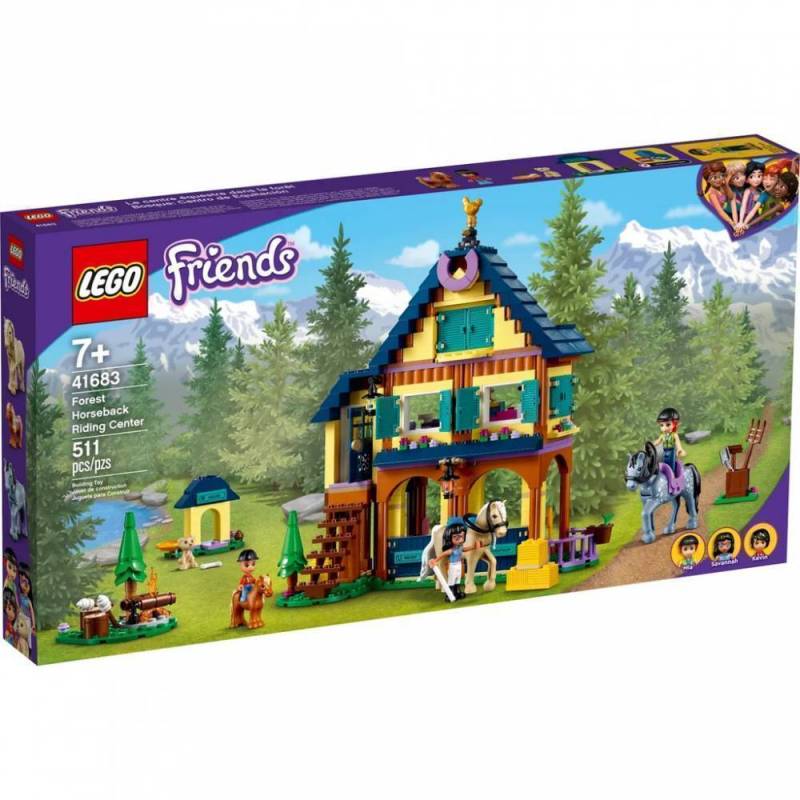 Конструктор LEGO Friends "Лісовий центр верхової їзди" арт.41683