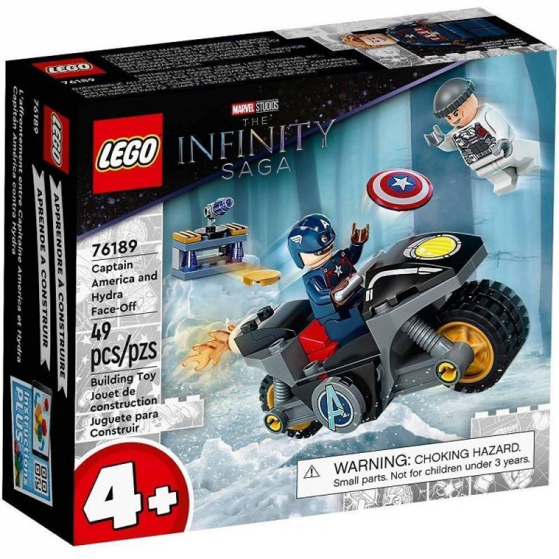 Конструктор LEGO Super Heroes Сутичка Капітана Америки й «Гідри» арт.76189