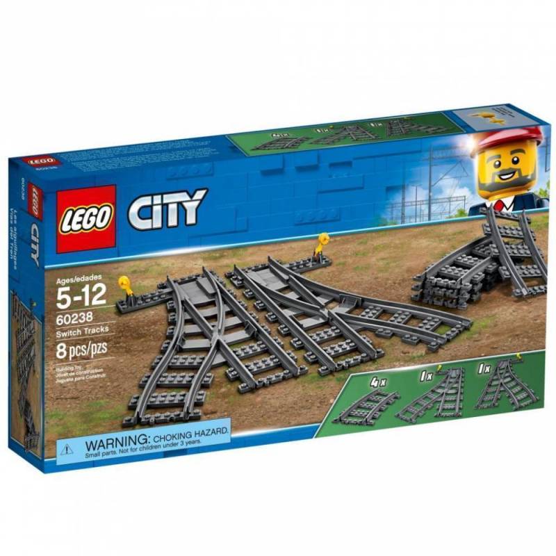 Конструктор LEGO City "Стрілочний перевід" арт.60238