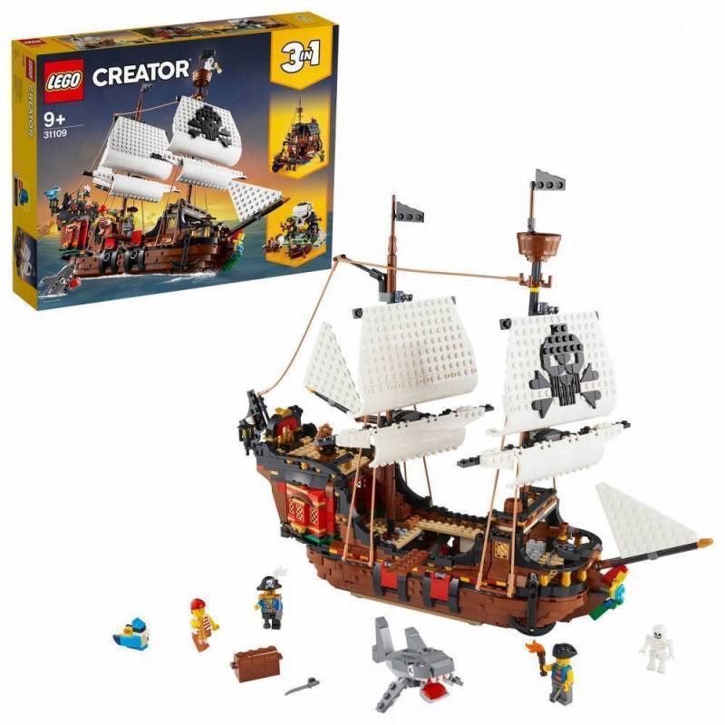 Конструктор LEGO Creator "Піратський корабель" арт.31109