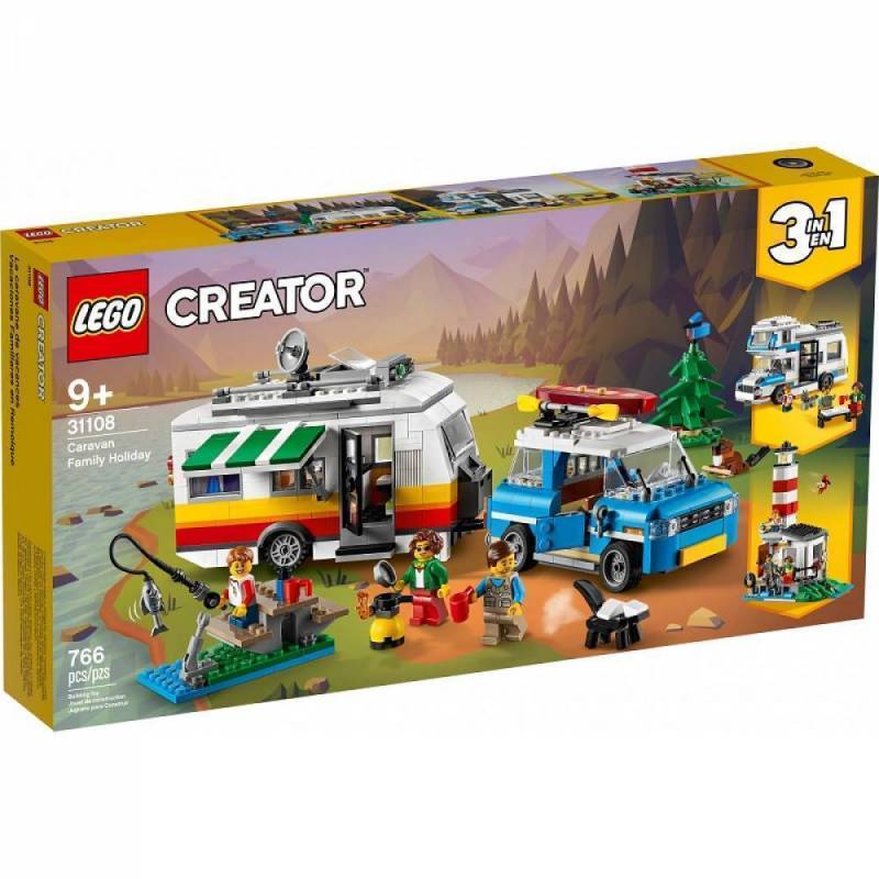 Конструктор LEGO Creator "Сімейні канікули з фургоном" арт.31108