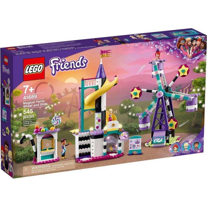 Конструктор LEGO Friends "Магічне колесо огляду та гірка" арт.41689