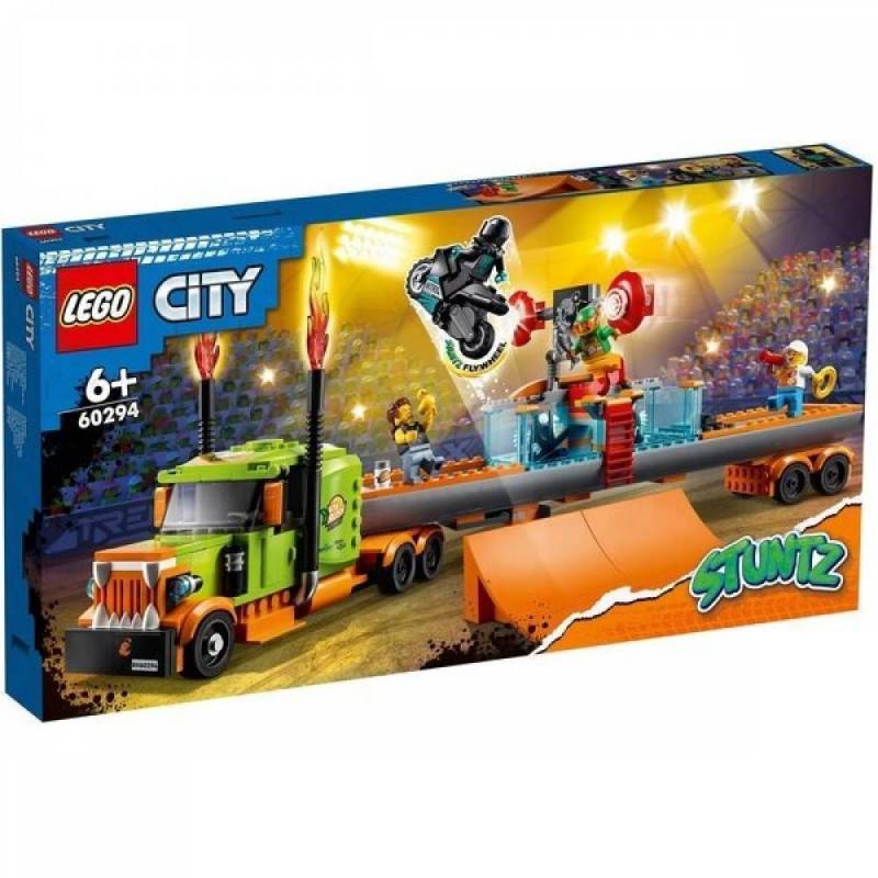 Конструктор LEGO City "Вантажівка для шоу каскадерів" арт.60294