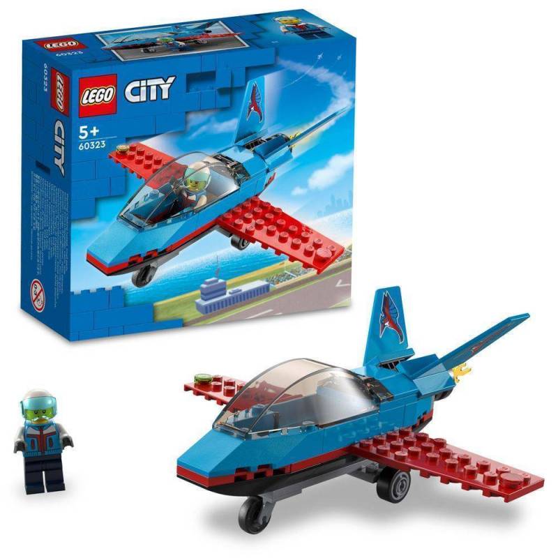 Конструктор LEGO City "Каскадерський літак" арт.60323