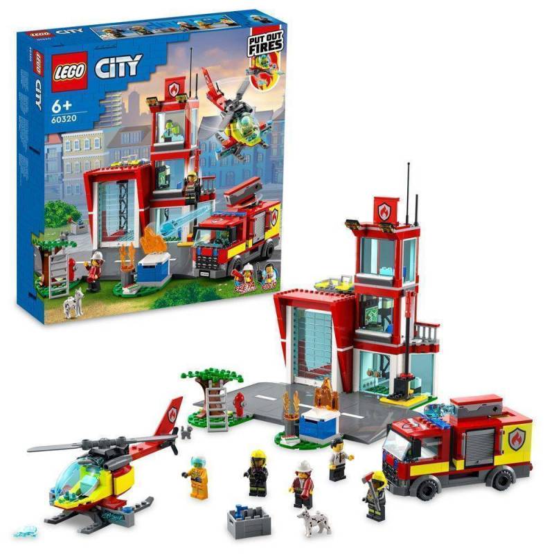 Конструктор LEGO City "Пожежне депо" арт.60320