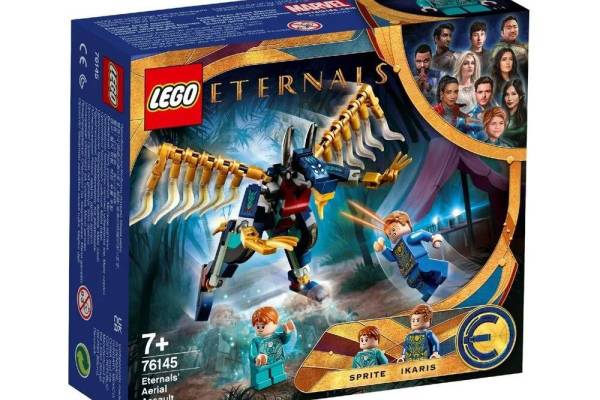 Конструктор LEGO Super Heroes Marvel "Повітряний напад Вічних" арт.76145