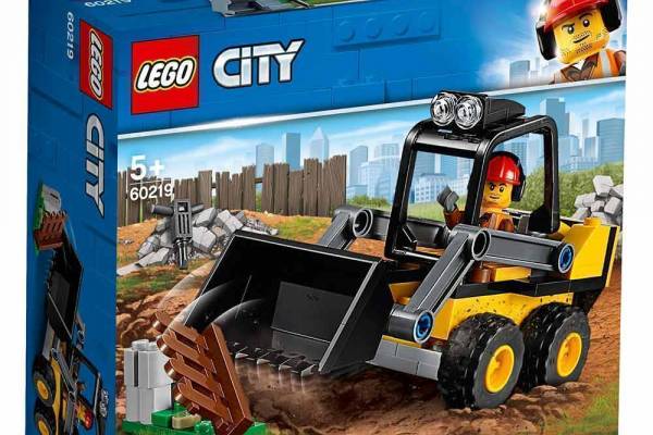 Конструктор LEGO City "Будівельний навантажувач" арт.60219