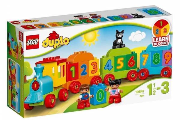 Конструктор LEGO Duplo "Потяг із цифрами" арт.10847