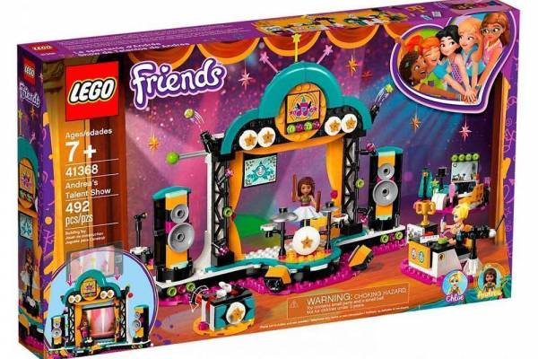 Конструктор LEGO Friends "Шоу талантів Андреа" арт.41368