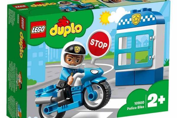 Конструктор LEGO Duplo "Поліцейський мотоцикл" арт.10900