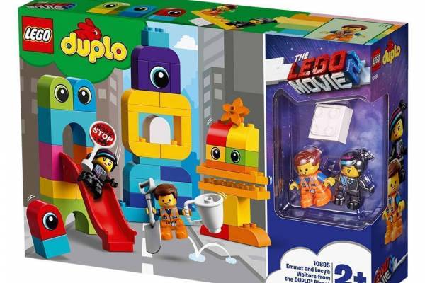 Конструктор LEGO Duplo "Гості Еммета та Люсі з планети" арт.10895