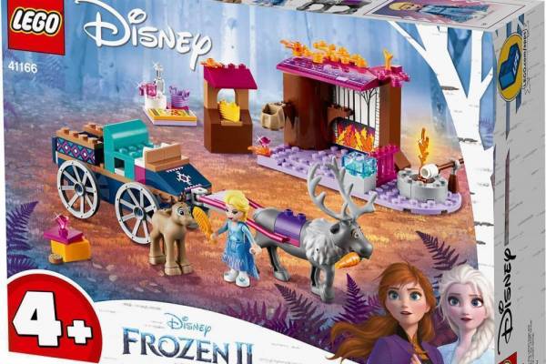 Конструктор LEGO Disney Princesses "Пригодницький фургон Єльзи" арт.41166