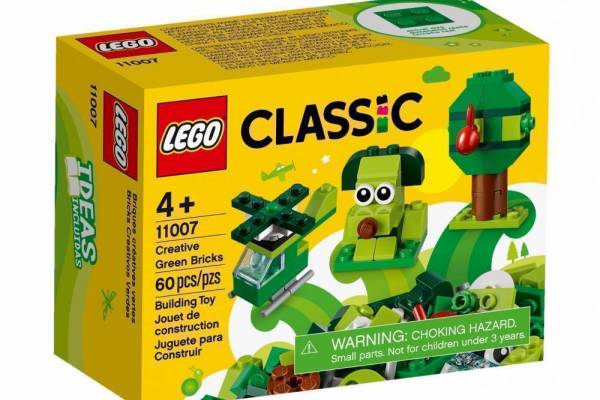 Конструктор LEGO Classic "Зелені кубики для творчості" арт.11007