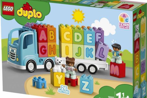 Конструктор LEGO Duplo "Вантажівка з буквами" арт.10915