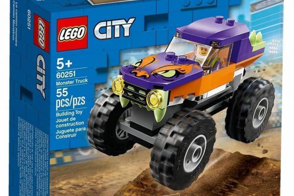 Конструктор LEGO City "Вантажівка-монстр" арт.60251