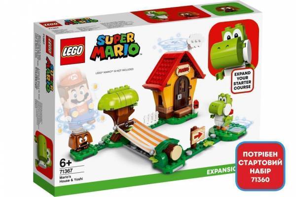 Конструктор LEGO Super Mario "Будинок Маріо і Йоші." Додатковий рівень арт.71367