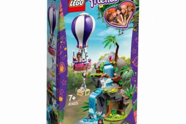 Конструктор LEGO Friends "Порятунок тигра з джунглів на повітряній кулі" арт.41423