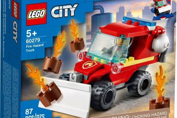 Конструктор LEGO City "Конструктор пожежний пікап" арт.60279