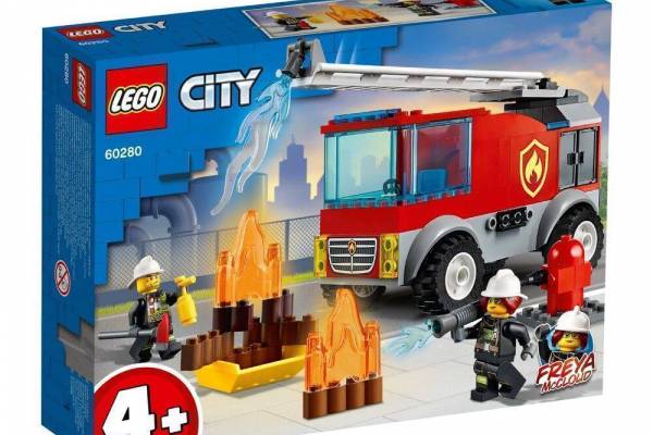 Конструктор LEGO City "Пожежна машина з драбиною" арт.60280