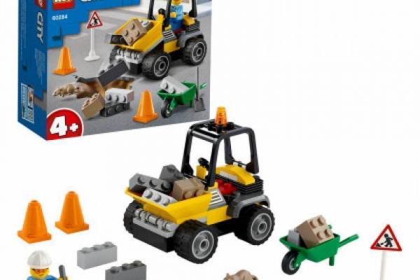 Конструктор LEGO City "Пікап для дорожніх робіт" арт.60284