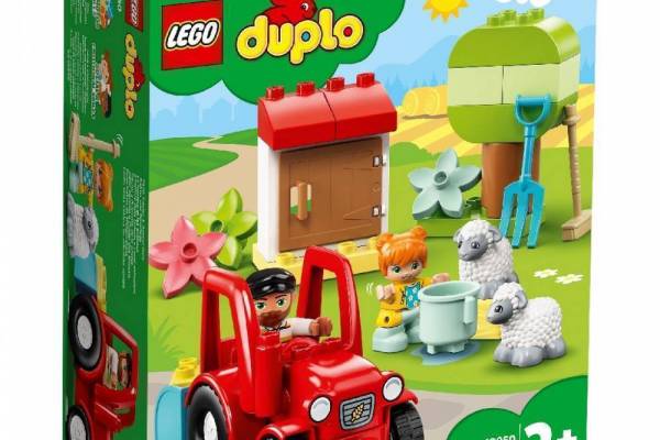 Конструктор LEGO Duplo "Сільськогосподарський трактор і догляд за тваринами" арт.10950