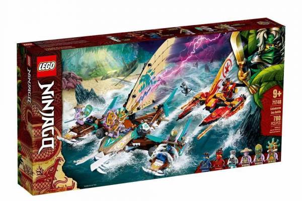 Конструктор LEGO Ninjago "Морський бій на катамаранах" арт.71748