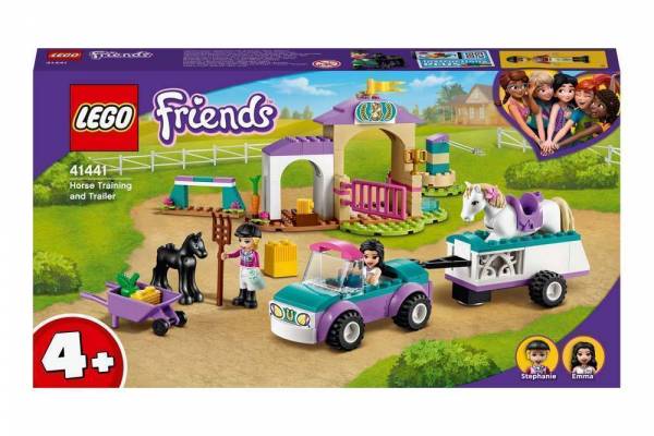 Конструктор LEGO Friends "Тренування коней і причеп" арт.41441