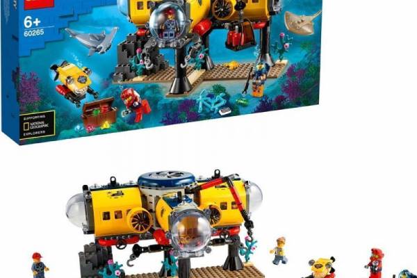Конструктор LEGO City "Океан: науково-дослідна станція" арт.60265