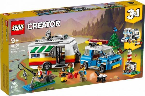 Конструктор LEGO Creator "Сімейні канікули з фургоном" арт.31108